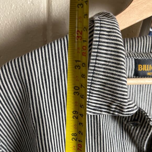 Vintage BillionBay New York 2XL Size 38 Baggy 100% Cotton Button Down & Shorts - Picture 9 of 9